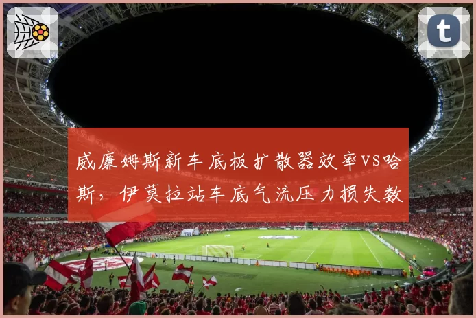 威廉姆斯新车底板扩散器效率vs哈斯，伊莫拉站车底气流压力损失数据